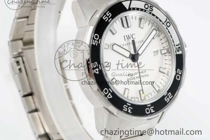 MIROTIME 0204 Youthful Aquatimer Automatic SS RSF 1:1 Best Edition White Black Dial on SS Bracelet A 7070